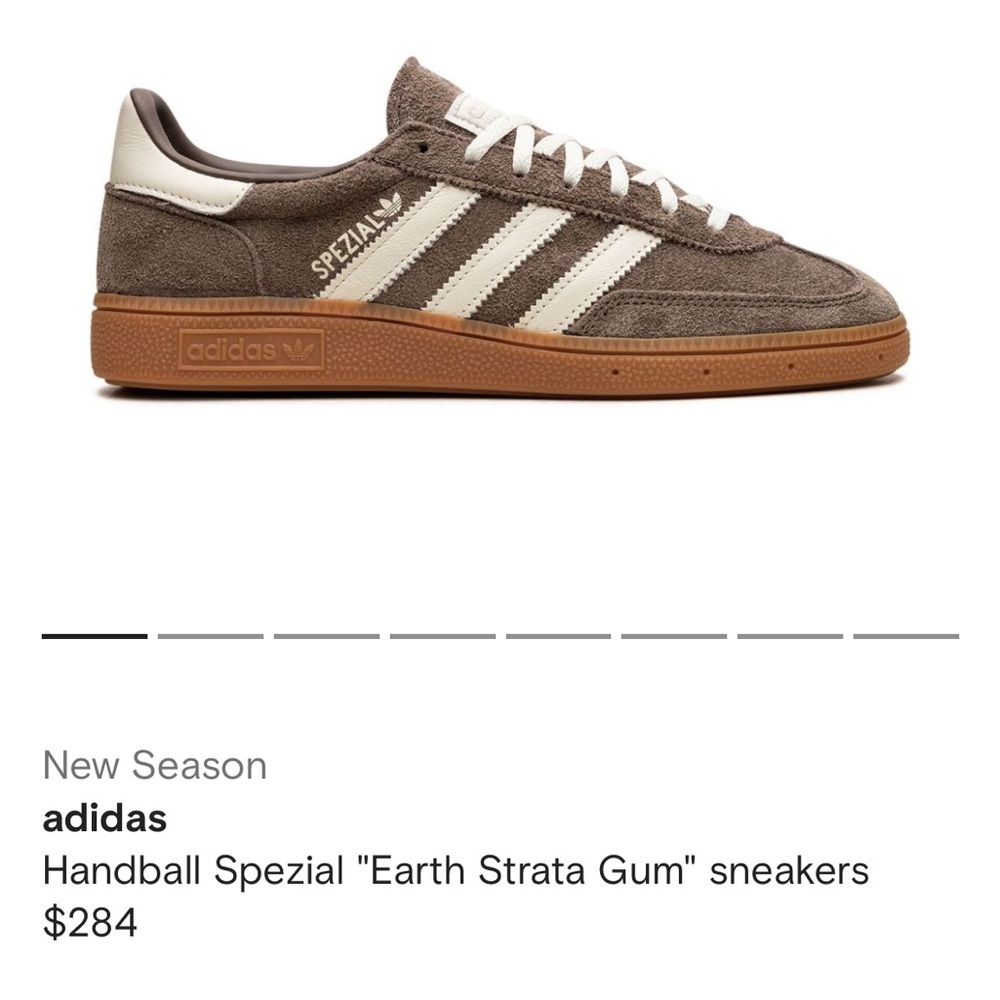 Adidas Handball Spezial Earth Strata  Brown Off White Gum Brand New US 8